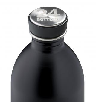24 Bottles Urban Bottle Tuxedo Black 1L - Image 2
