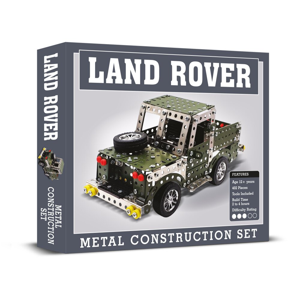 Metal Land Rover Model Land Rover - Metal Construction Set – Brand Academy Store