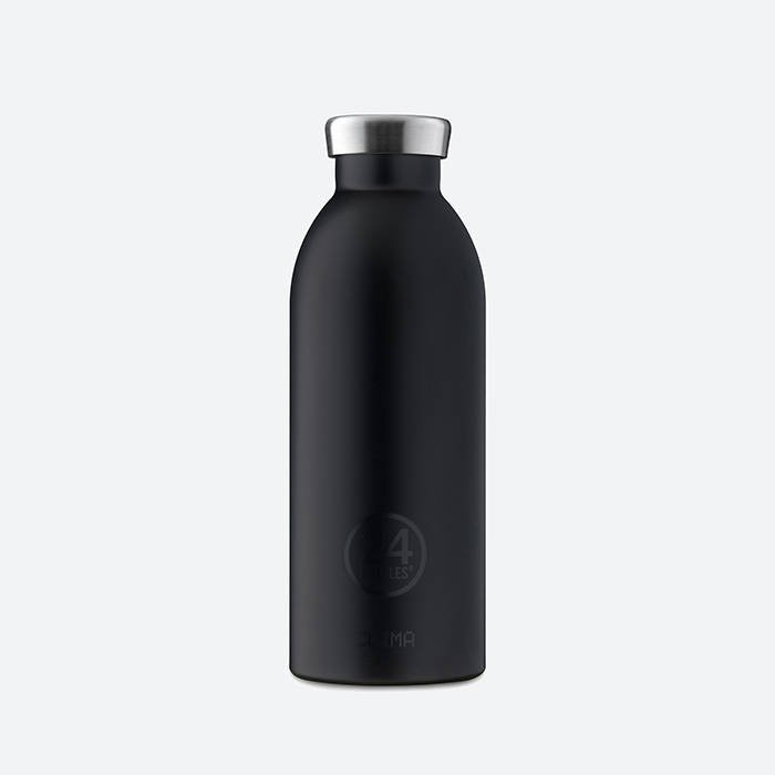 24 Bottles Clima Bottle Tuxedo Black 500ml - Image 1