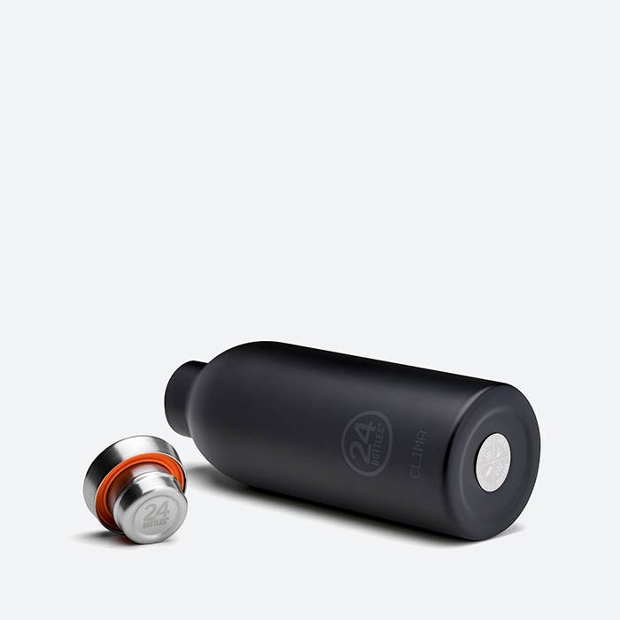 24 Bottles Clima Bottle Tuxedo Black 500ml - Image 3