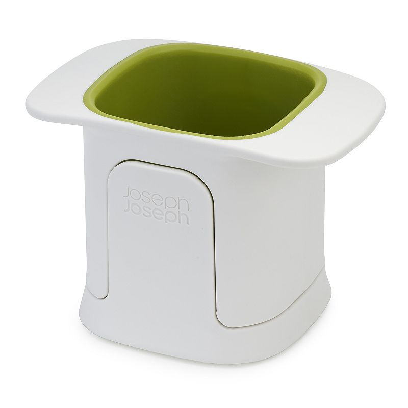 ChopCup: Manual Food Chopper with Ergonomic Handle & Stainless Steel Blades, Dishwasher-Safe, White - Image 1