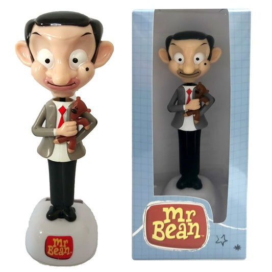 Collectable Licensed Solar Powered Pal - Mr Bean and Teddy 1 Pack - Image 1