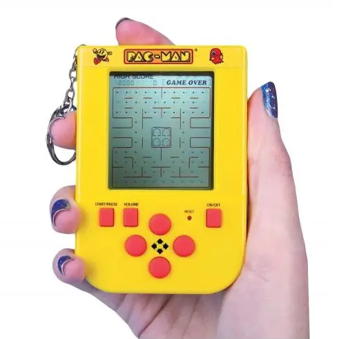 Fizz Creations - Keychain | Pac-Man | Arcade Electronic Game Keychain