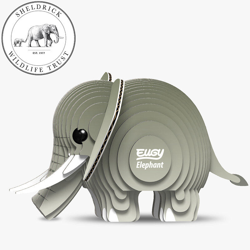 Eugy 3D Model Kit | Elephant