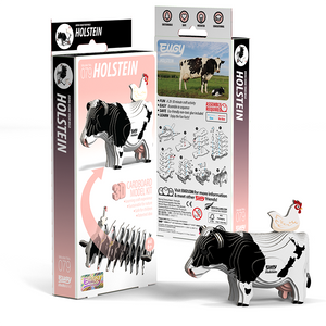 Eugy 3D Model Kit | Holstein Friesian Cow