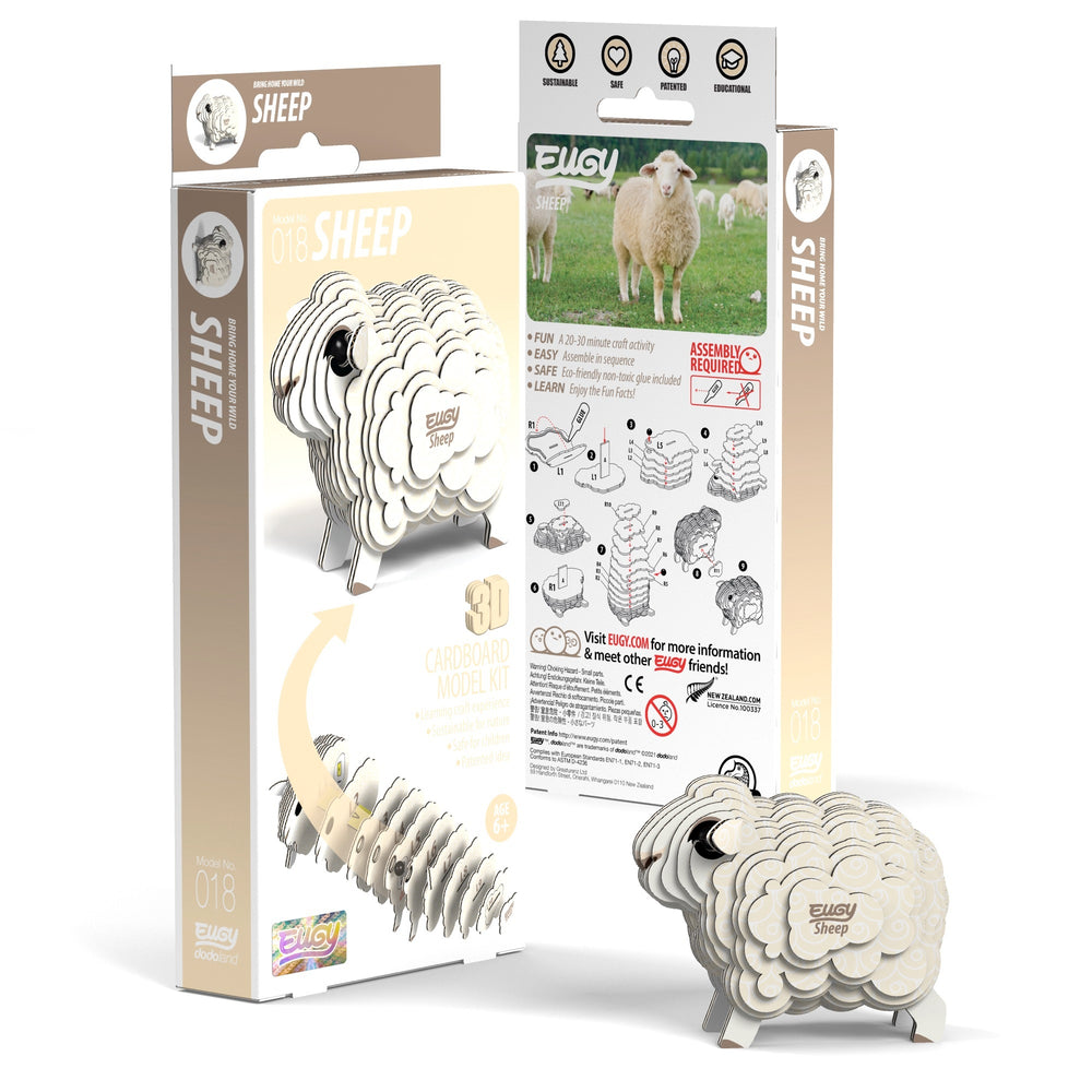 Eugy 3D Model Kit | Sheep