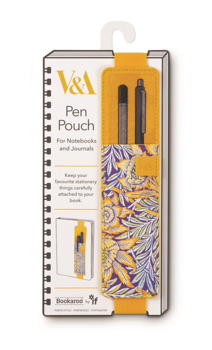 V&A Bookaroo Pen Pouch Morris Tulip & Willow - Image 1