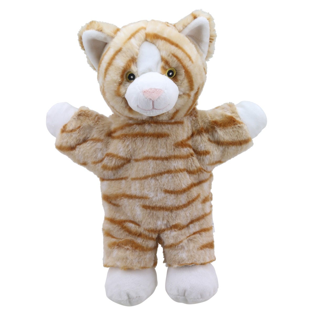 Puppet Co Eco Walking Hand Puppet Cat (Ginger) - Image 1