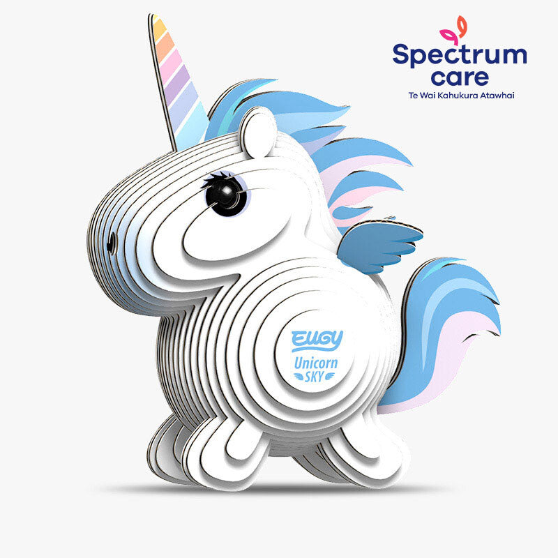 Eugy 3D Model Kit | Unicorn Sky