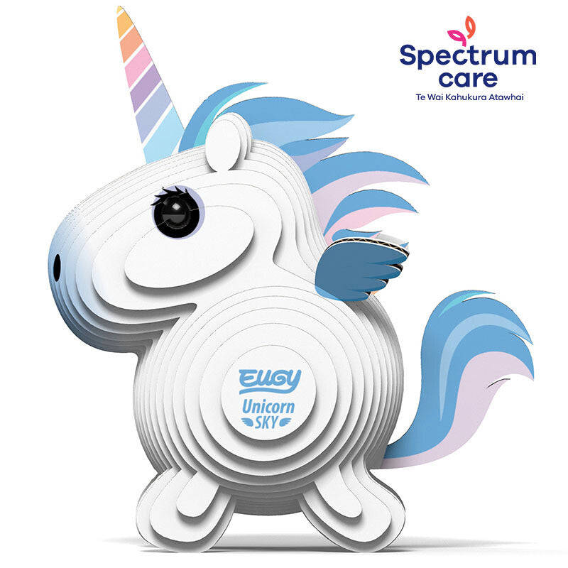 Eugy 3D Model Kit | Unicorn Sky
