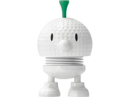 Hoptimist Golf Bumble Small White - Danish Design Bobbing Figure