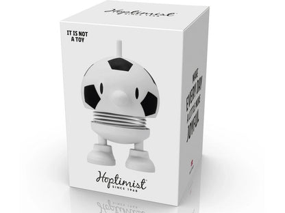 Hoptimist Football Bumble Small White - Danish Design Bobbing Figure - image 2