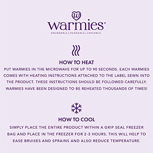 Warmies Junior Plush Highland Cow MEDIUM Warming Microwave Soft Toy Microwave Hot Water Bottles - Image 4