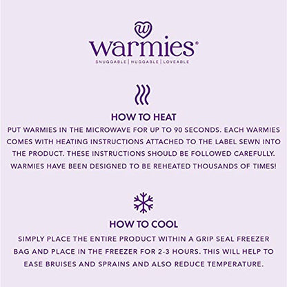 Warmies Junior Plush Highland Cow MEDIUM Warming Microwave Soft Toy Microwave Hot Water Bottles - Image 4