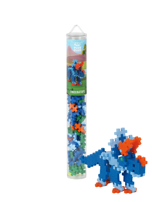 Plus-Plus Triceratops Tube 100 Pieces