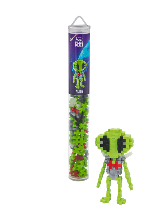 Plus-Plus Alien Tube 100 Pieces