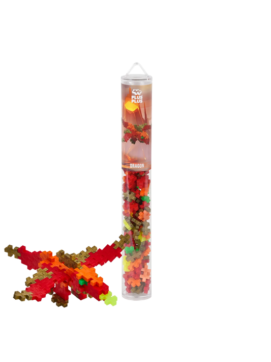 Plus-Plus Dragon Tube 100 Pieces
