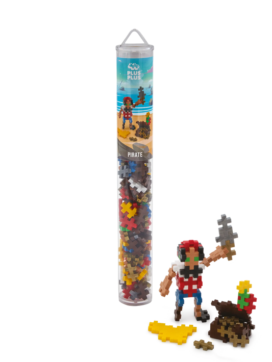 Plus-Plus Pirate Tube 100 Pieces