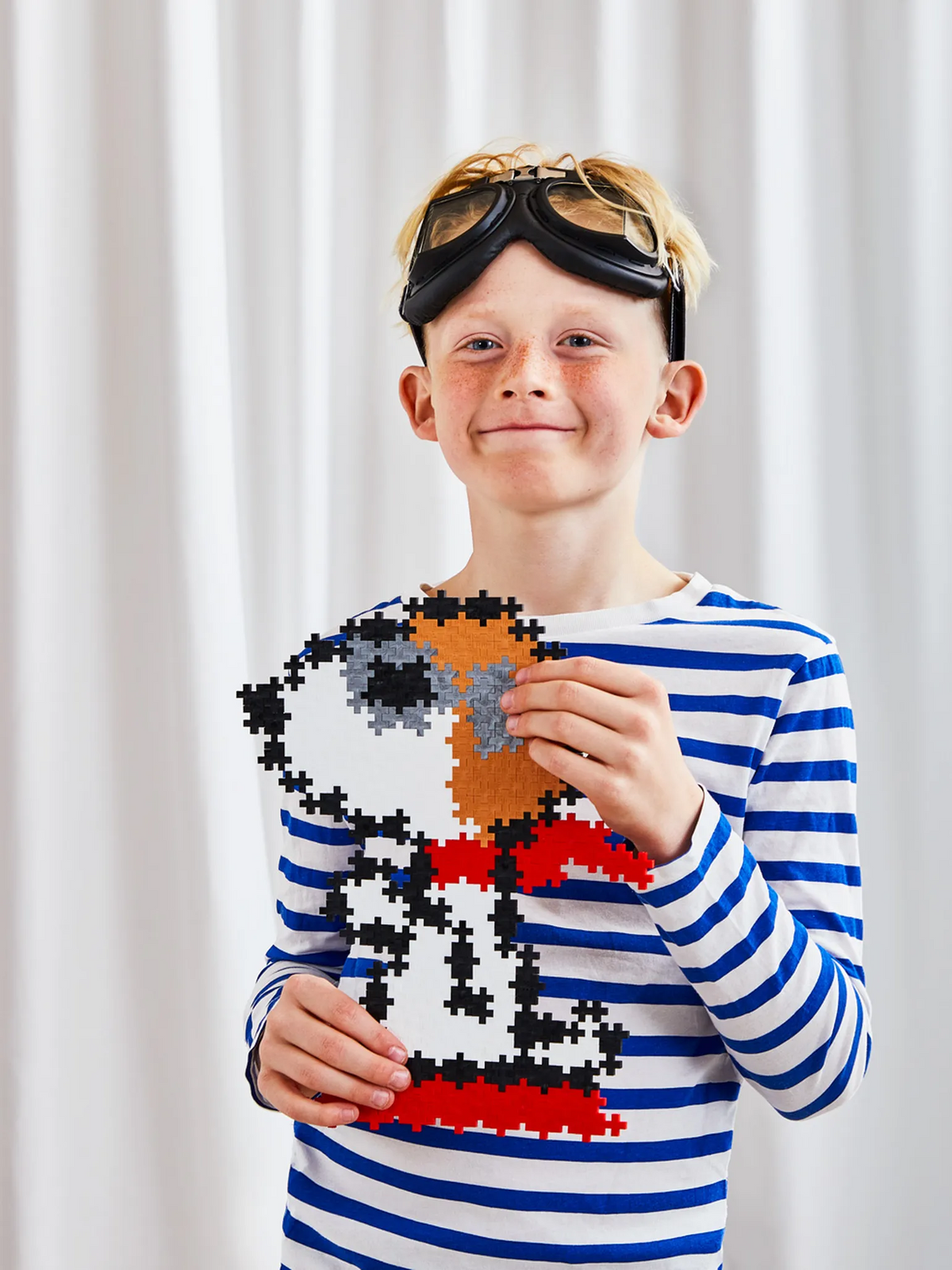 Plus-Plus Peanuts Flying Ace Puzzle by Number 275 Pieces