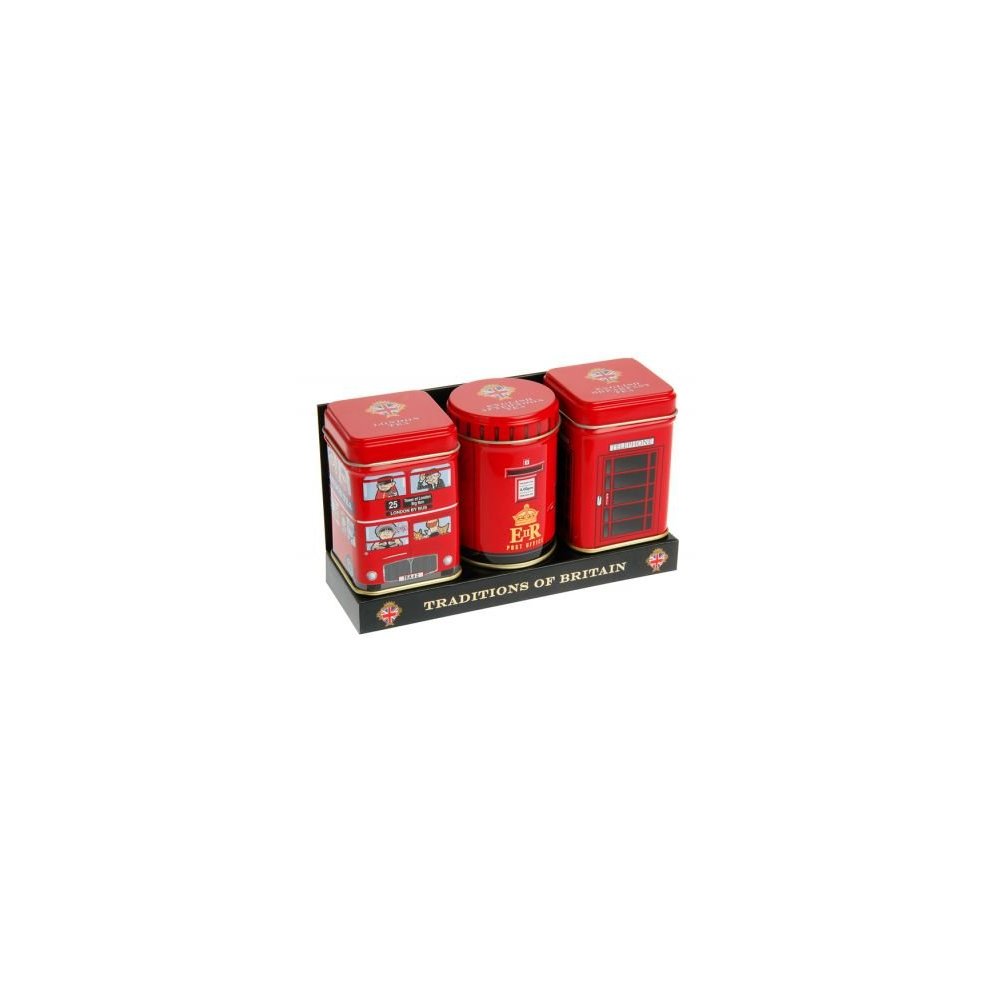 Best of British Mini Tea Tin Set of 3 - Image 2