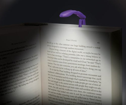 Really Tiny Book Light - Purple - Image 3