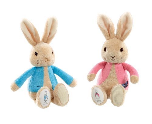 Peter Rabbit & Flopsy Bunny Bean Rattles - Image 1