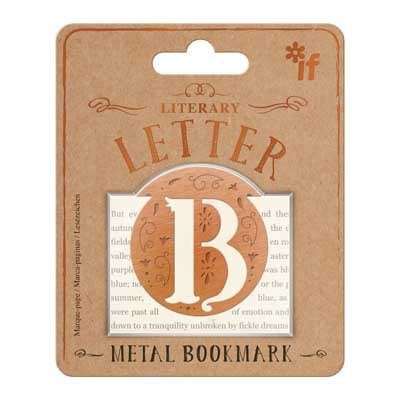  Literary Letter Bookmark - Letter B - Image 1