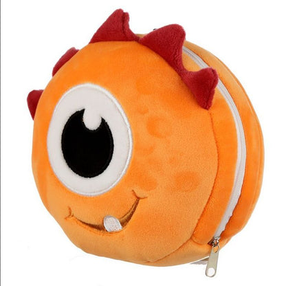 Puckator - Eye Mask | Relaxeazzz Orange Monster Travel Pillow And Eye Mask