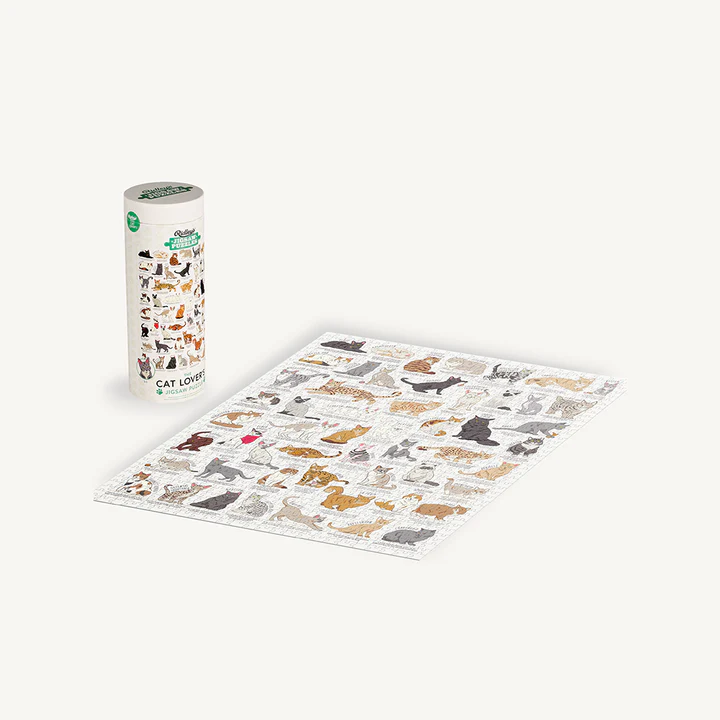 Ridley's Games - Puzzle | Cat Lover's 1000 Piece Jigsaw Puzzle