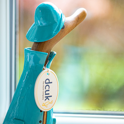 Raincoat Duckling Wooden Ornament