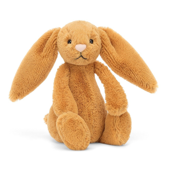Golden Bunny Little Small Official Jellycat Soft Toy