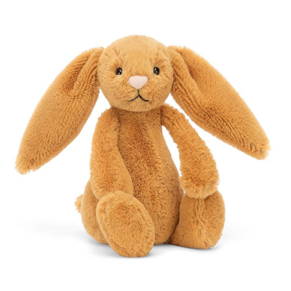 Golden Bunny Little Small Official Jellycat Soft Toy