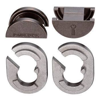 Eureka Huzzle Cast Padlock Puzzle - Image 2