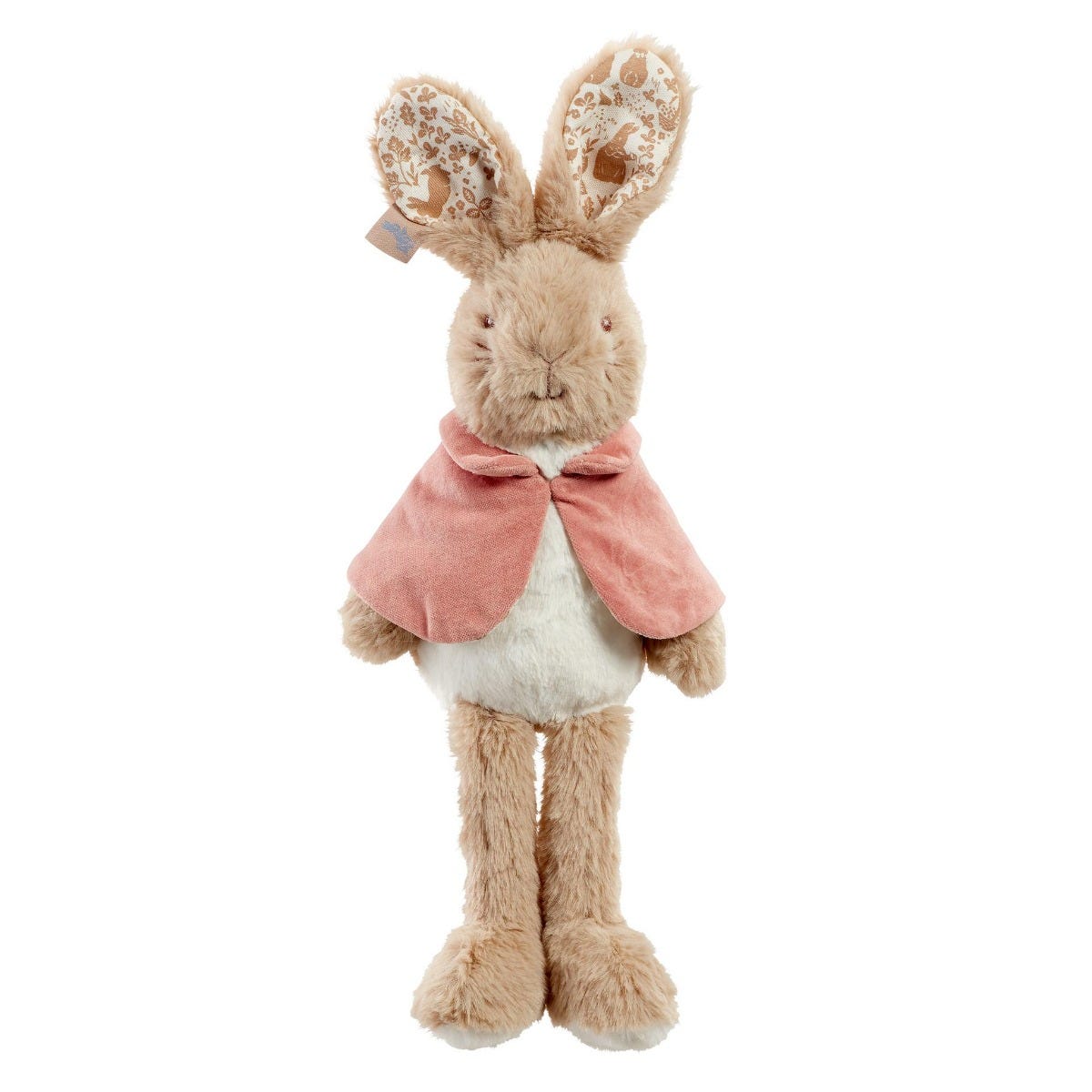 Signature Flopsy Bunny Deluxe Soft Toy 34cm Pink - Image 1