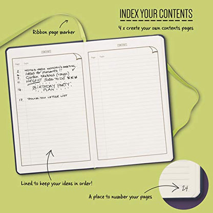 Bookaroo Notebook (A5) Journal - Fern - Image 4