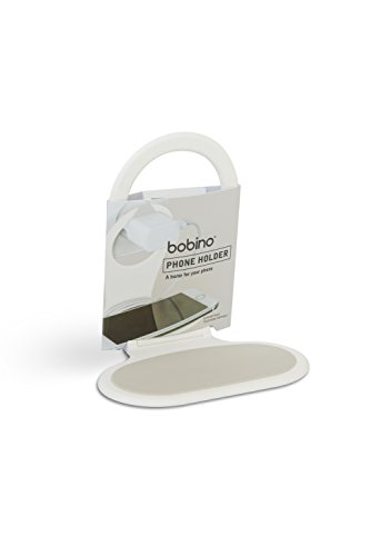 Bobino Phone Holder Stylish Minimalist Charging Shelf (Cream) - Image 2