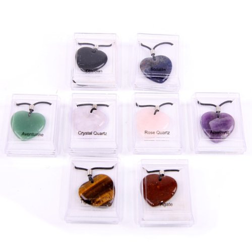 One Healing Stone Pendant Height 3cm Necklace Length 44cm - Image 2