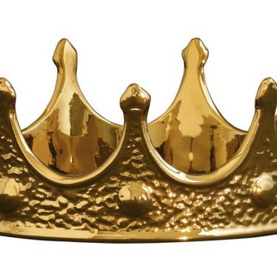 Seletti Gold Edition Porcelain My Crown - Image 1