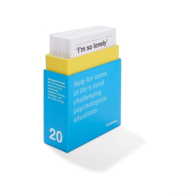 The School of Life - Book | Emotional First Aid Kit | 20 Psychological Situations - Brand Academy Store