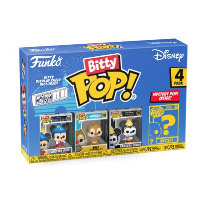 Funko Bitty POP! 4-Pack: Disney - Sorcerer Mickey Collectible - Image 1