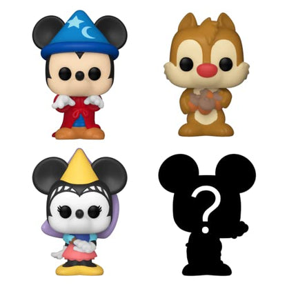 Funko Bitty POP! 4-Pack: Disney - Sorcerer Mickey Collectible - Image 2