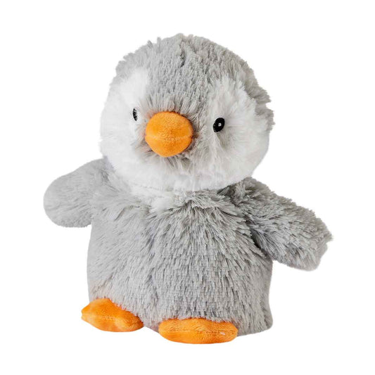 Warmies Junior Penguin Warming Microwave Soft Toy Microwave Hot Water Bottles - Image 1