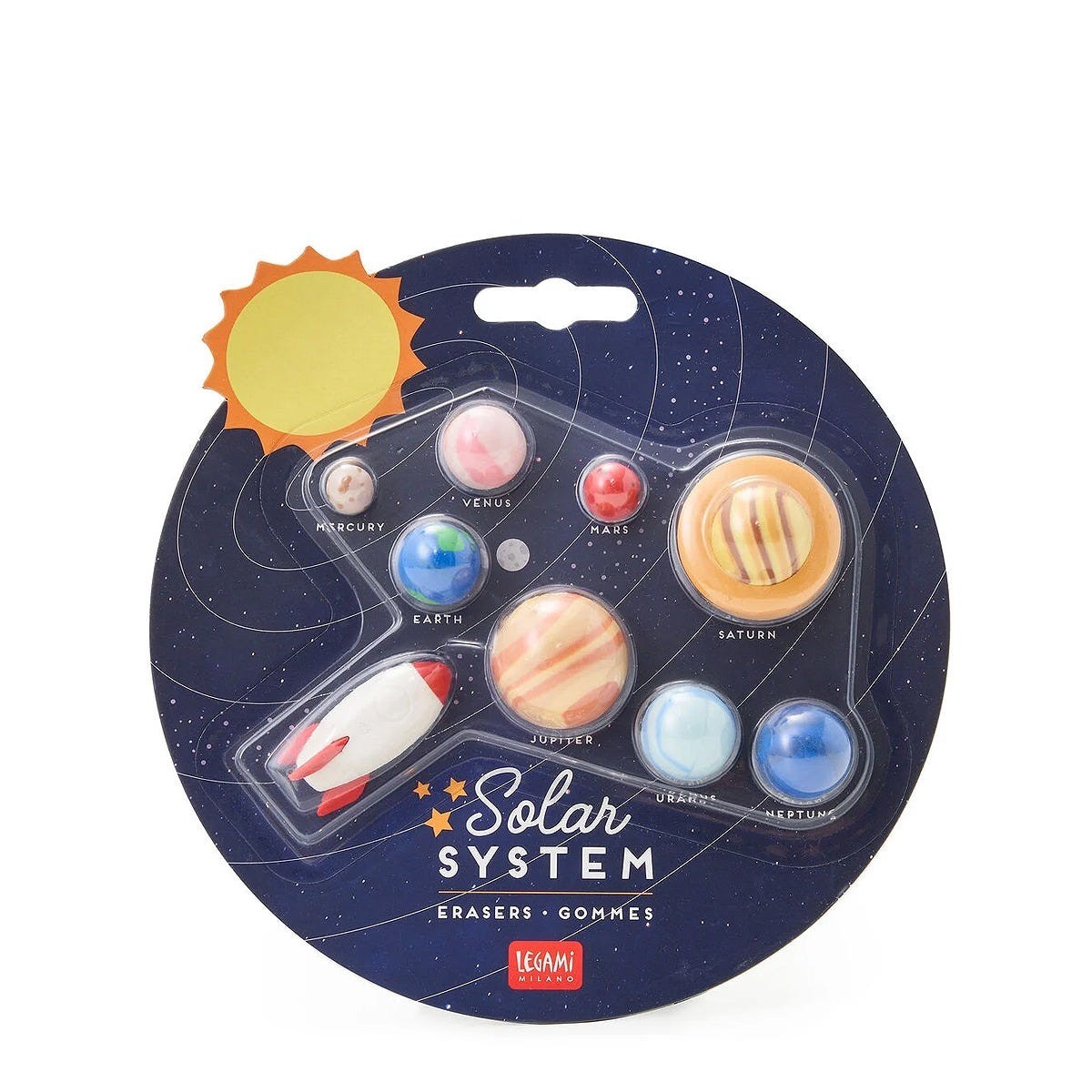 Solar System - Set of 9 Erasers - Image 4