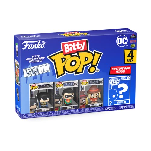 Funko Bitty POP! DC - Batman Robin Scarecrow and a Mystery Bitty Pop - Image 1