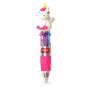 Mini 4-Colour Ballpoint Pen - Magic Rainbow Unicorn - Image 1