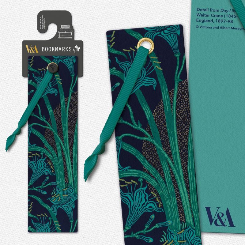 V&a Collection Bookmark Crane Day Lily - Image 1