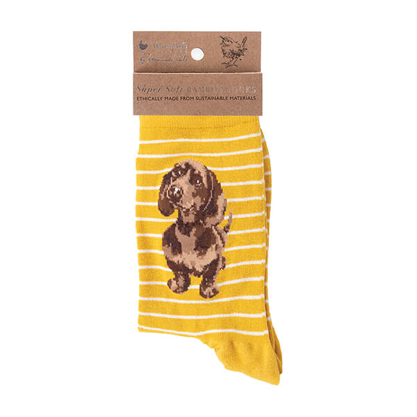 'Little One' Dachshund Socks One Size - Image 1