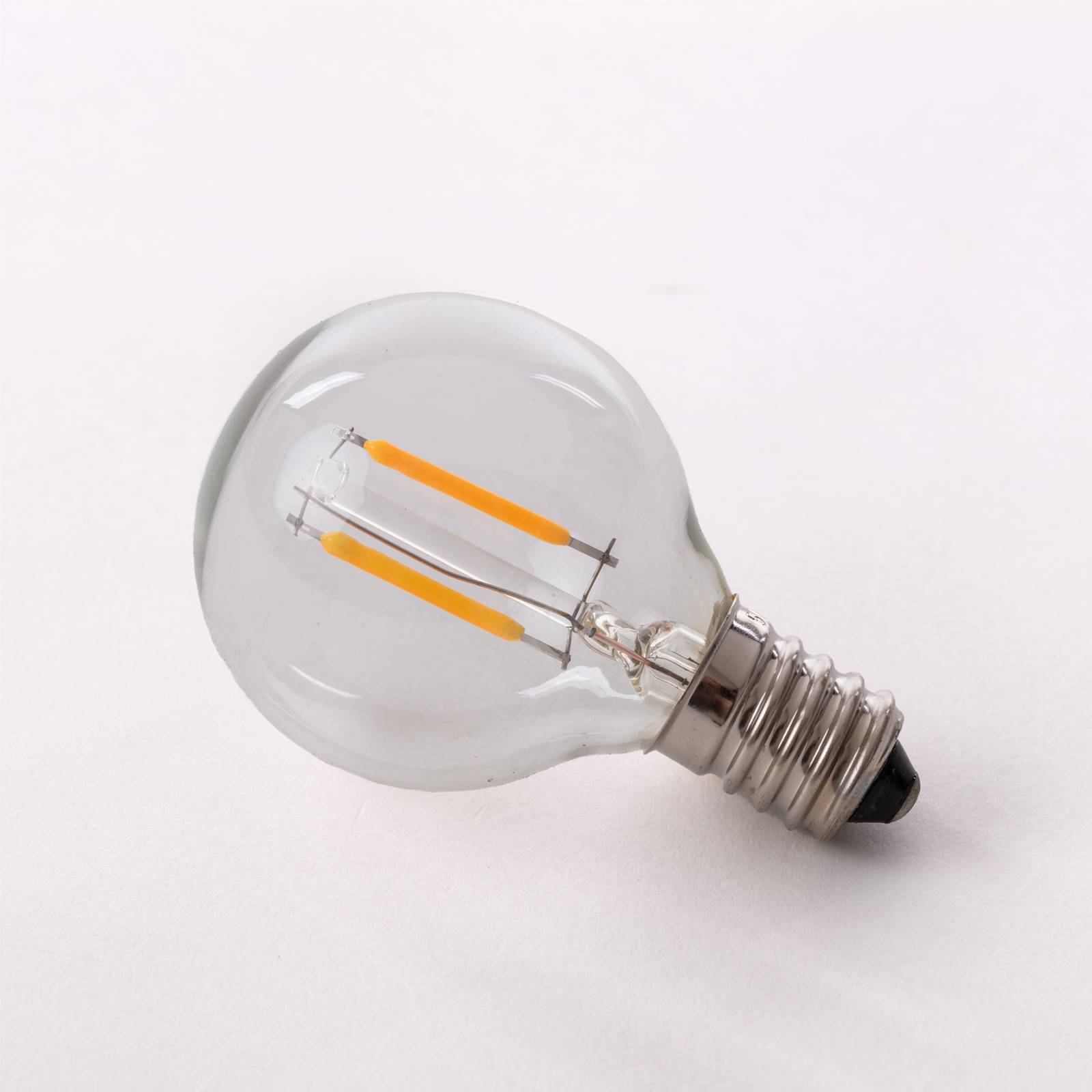 Transparent Lightbulb E14 1W LED 5V  - Image 1