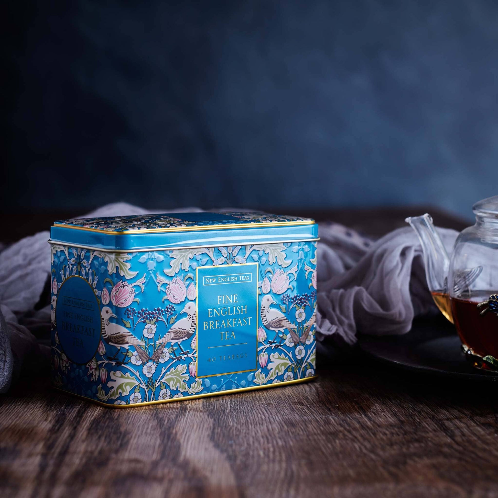Song Thrush Classic Tea Tin - Image 1