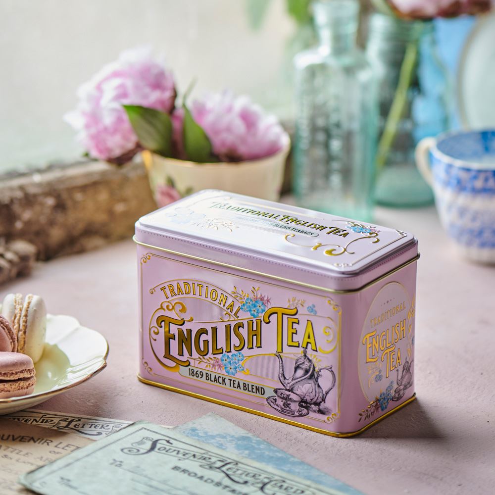 Vintage Victorian Classic Tea Tin - Image 1